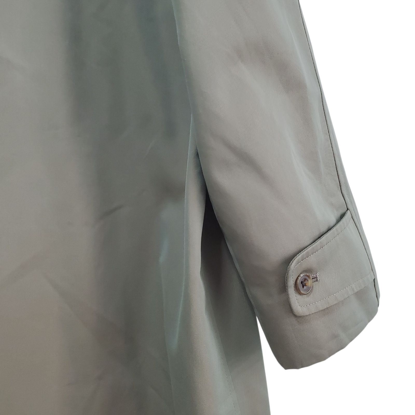 アクアスキュータム Aquascutum 英国製 Aqua5 玉虫色カーキ ステン