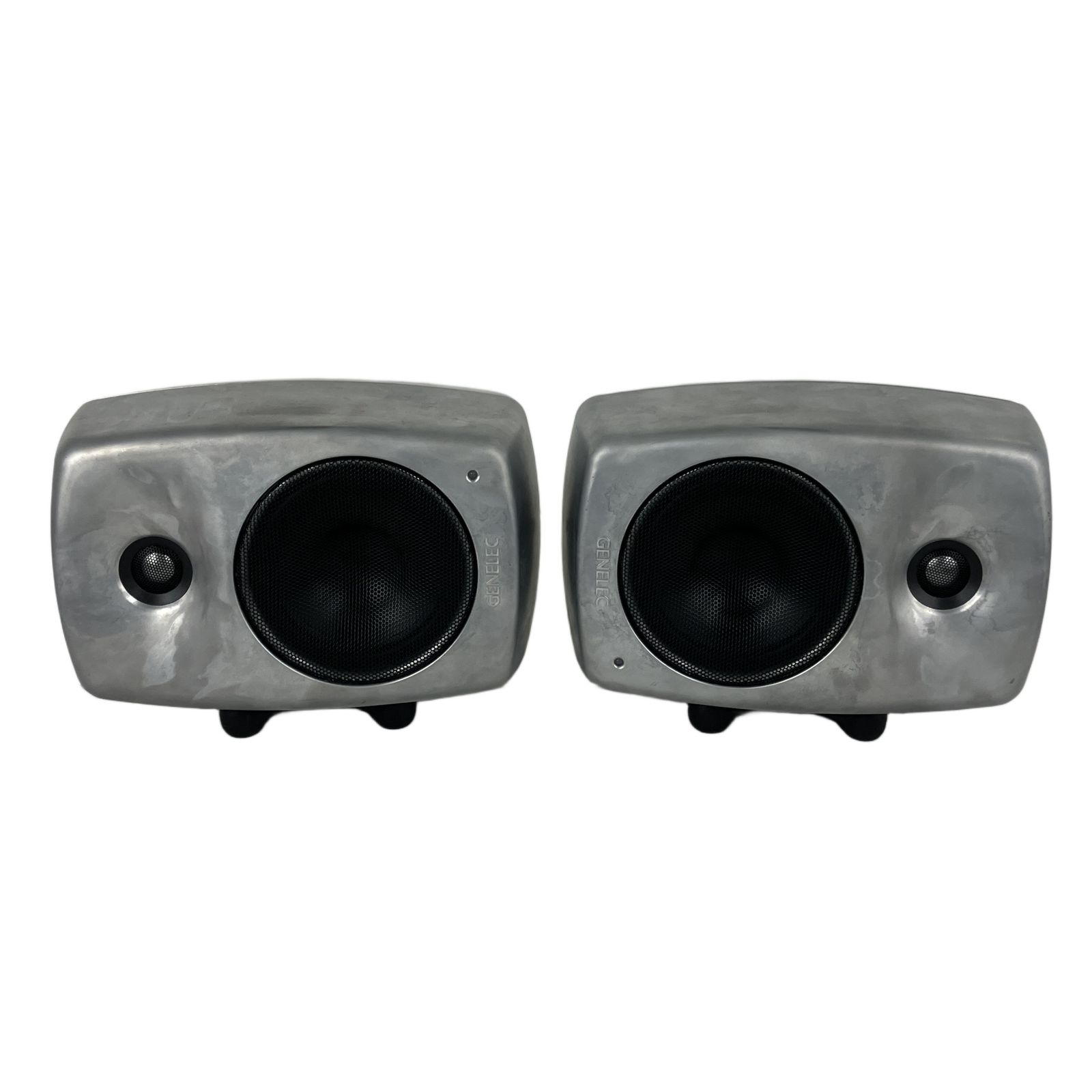 GENELEC 8330A モニタースピーカー ペア アダプターセット 音響器材