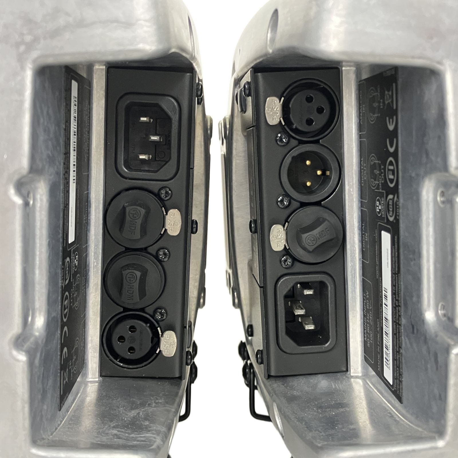 GENELEC 8330A モニタースピーカー ペア アダプターセット 音響器材