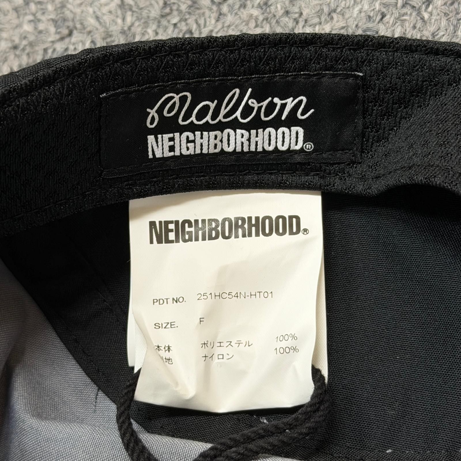 参考上代12,100円 未使用 NEIGHBORHOOD × Malbon Golf 25SS CAMPER HAT