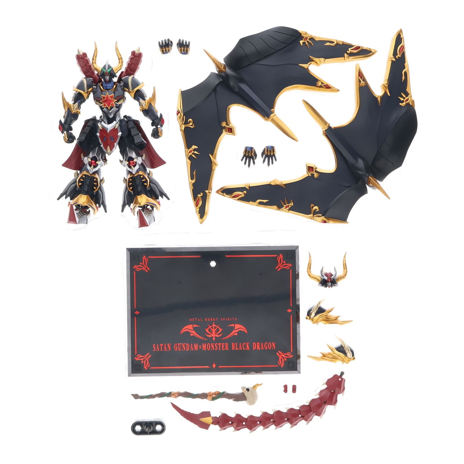 l robot魂 side ms サタンガンダム＝モンスターブラックドラゴン