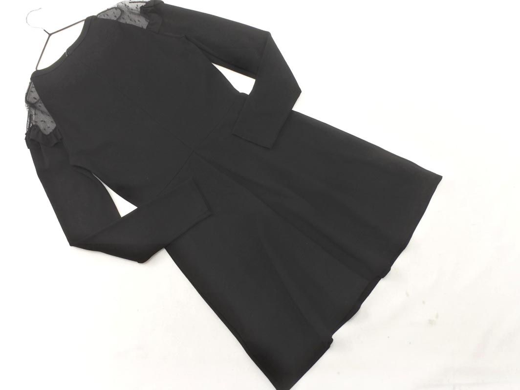 RED VALENTINO レッドヴァレンティノ レース 切替 フリル ワンピース