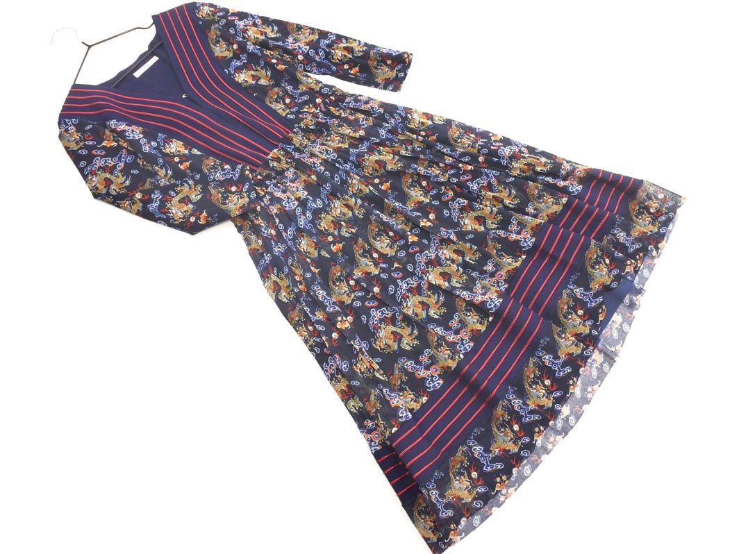 VIVIENNE TAM ヴィヴィアンタム チュール パワーネット 龍 ドラゴン 総