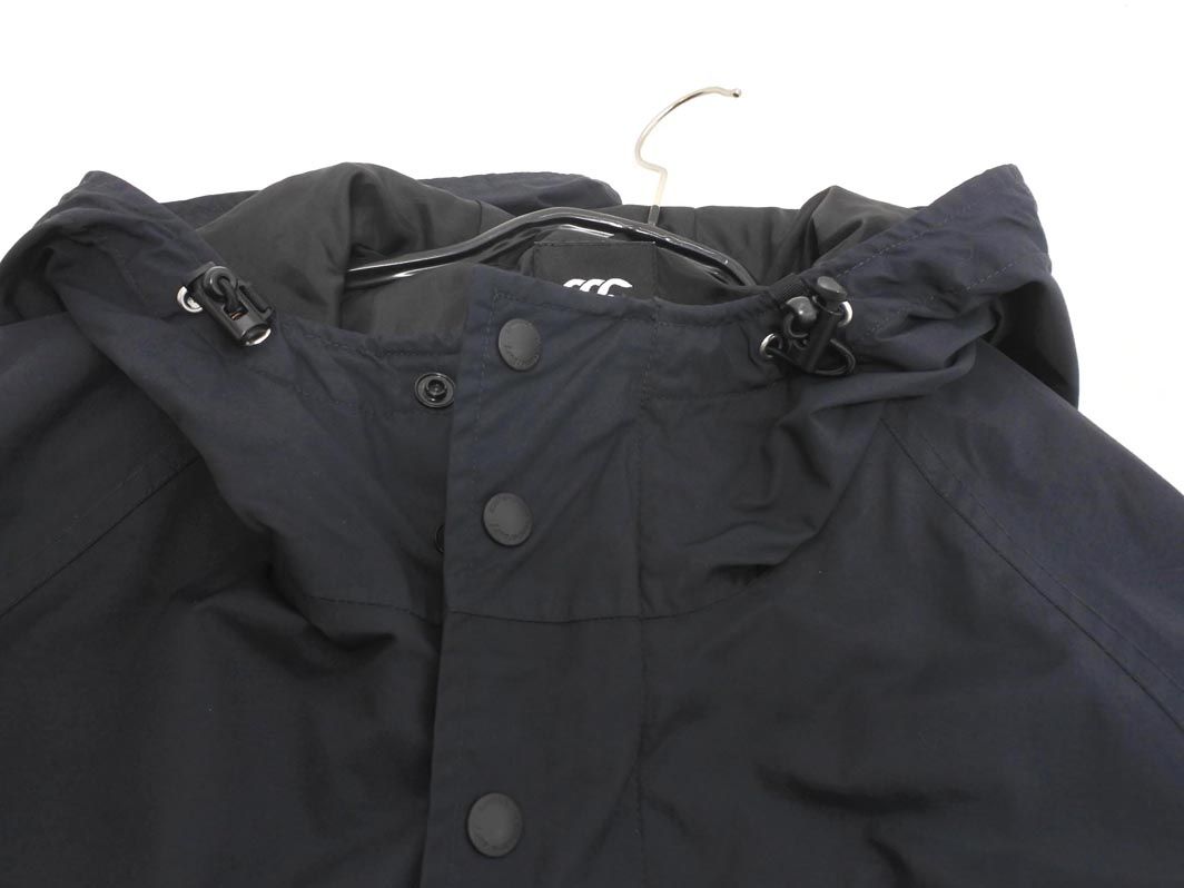 CANTERBURY カンタベリー フード ナイロン ジャケット sizeL/黒