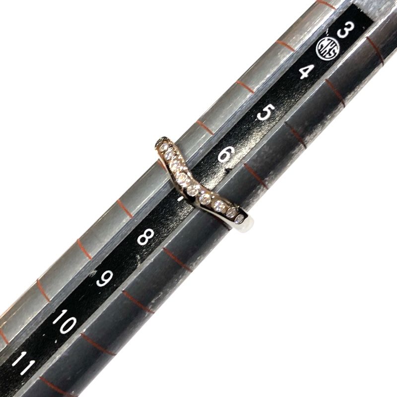 ティファニー カーブド リング 9PD 10.5号 PT950【23409】 ティファニー カーブド リング 9PD 10.5号 PT950【23409