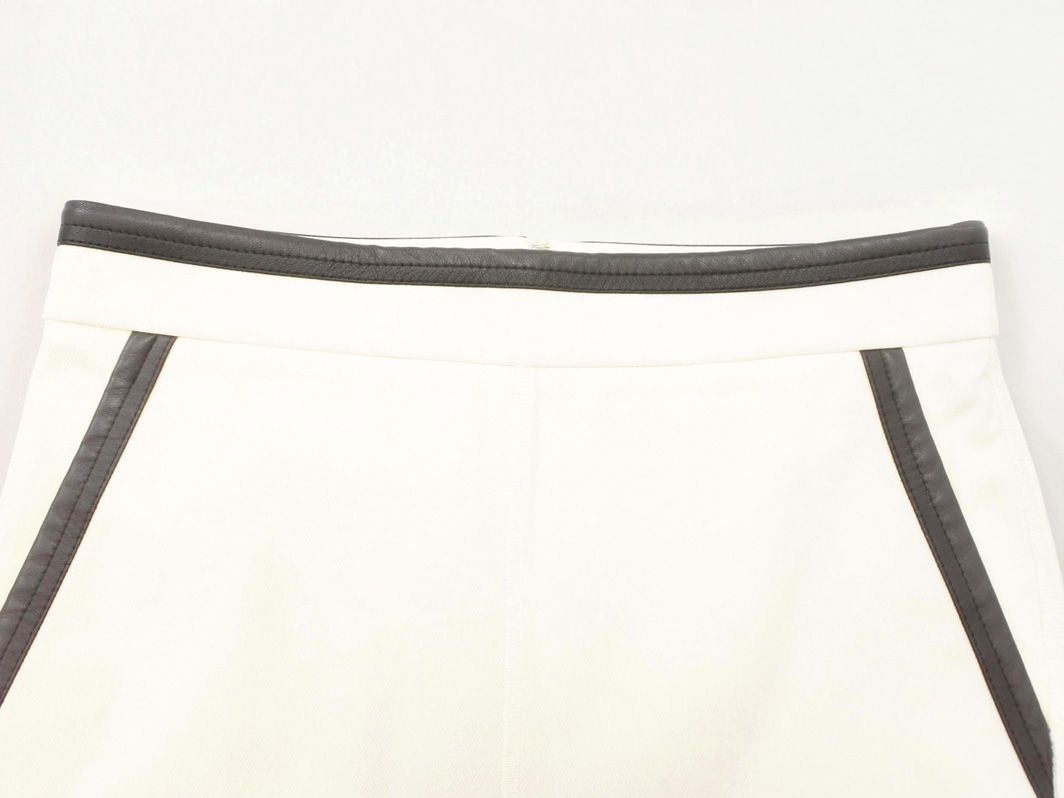 GUCCI グッチ ミニ タイト スカート size36/オフホワイト