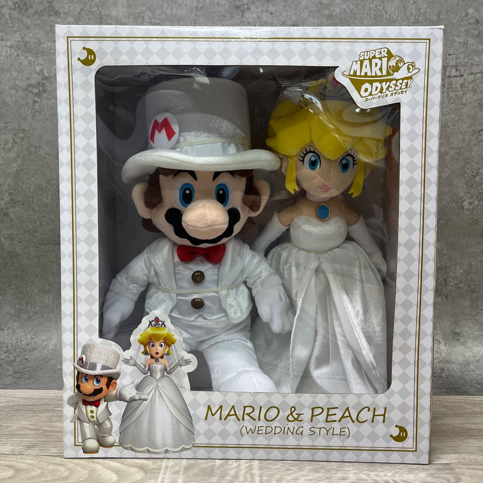ほぼ未使用 スーパーマリオオデッセイ マリオ&ピーチ ウェディング