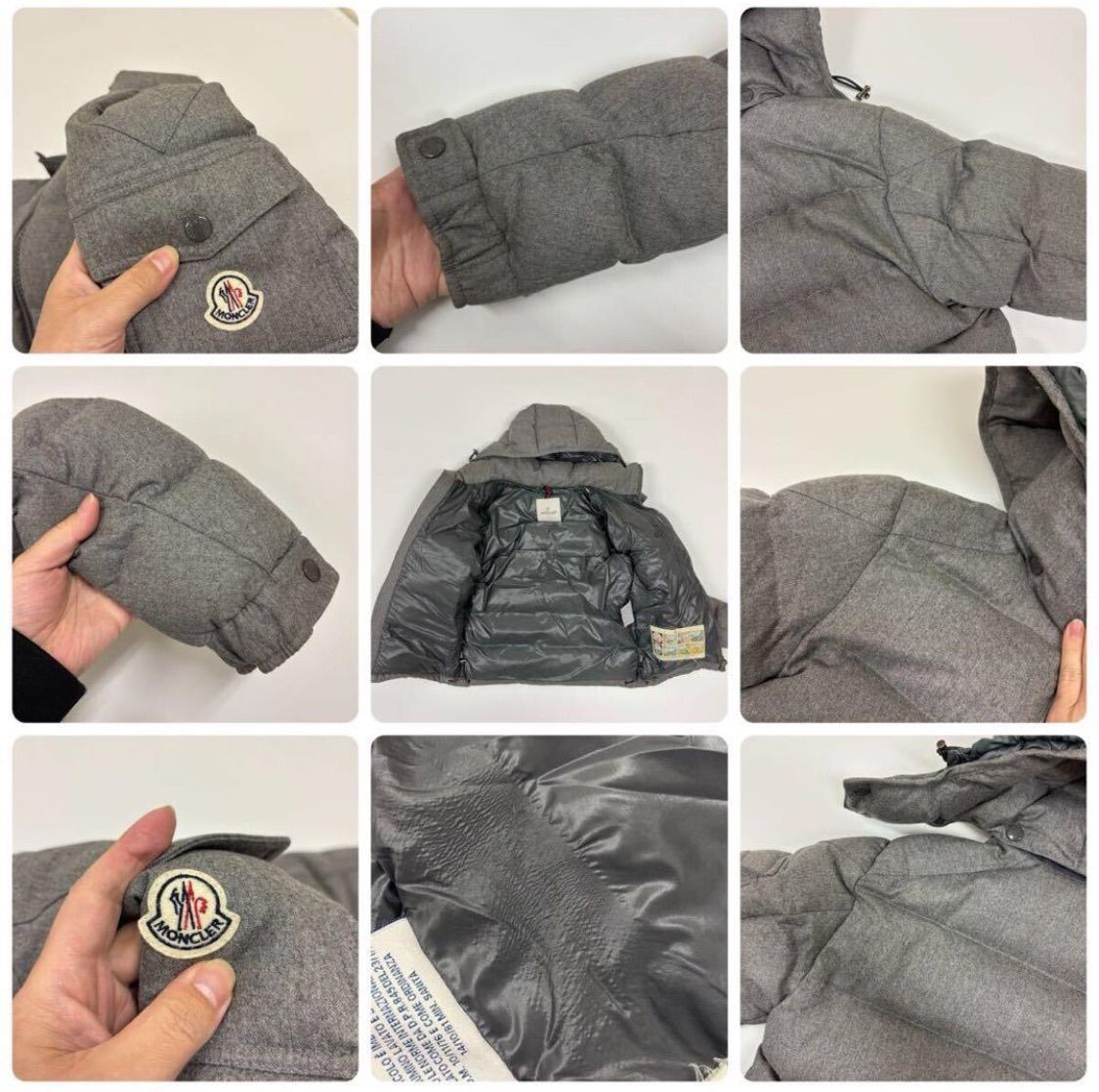 国内正規 MONCLER モンクレール MONTGENEVRE モンジュネーブル ダウン
