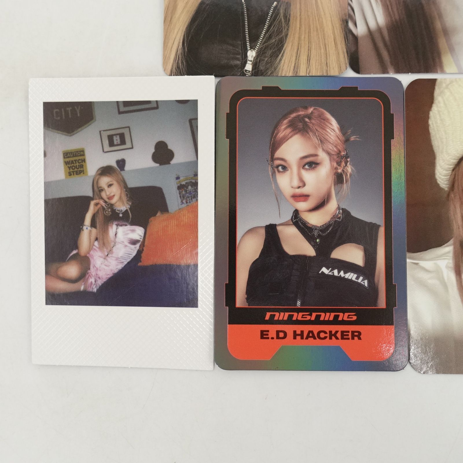 aespa ニンニン girls mumo特典 ポラロイド GIRLS mumo会場特典 トレカ