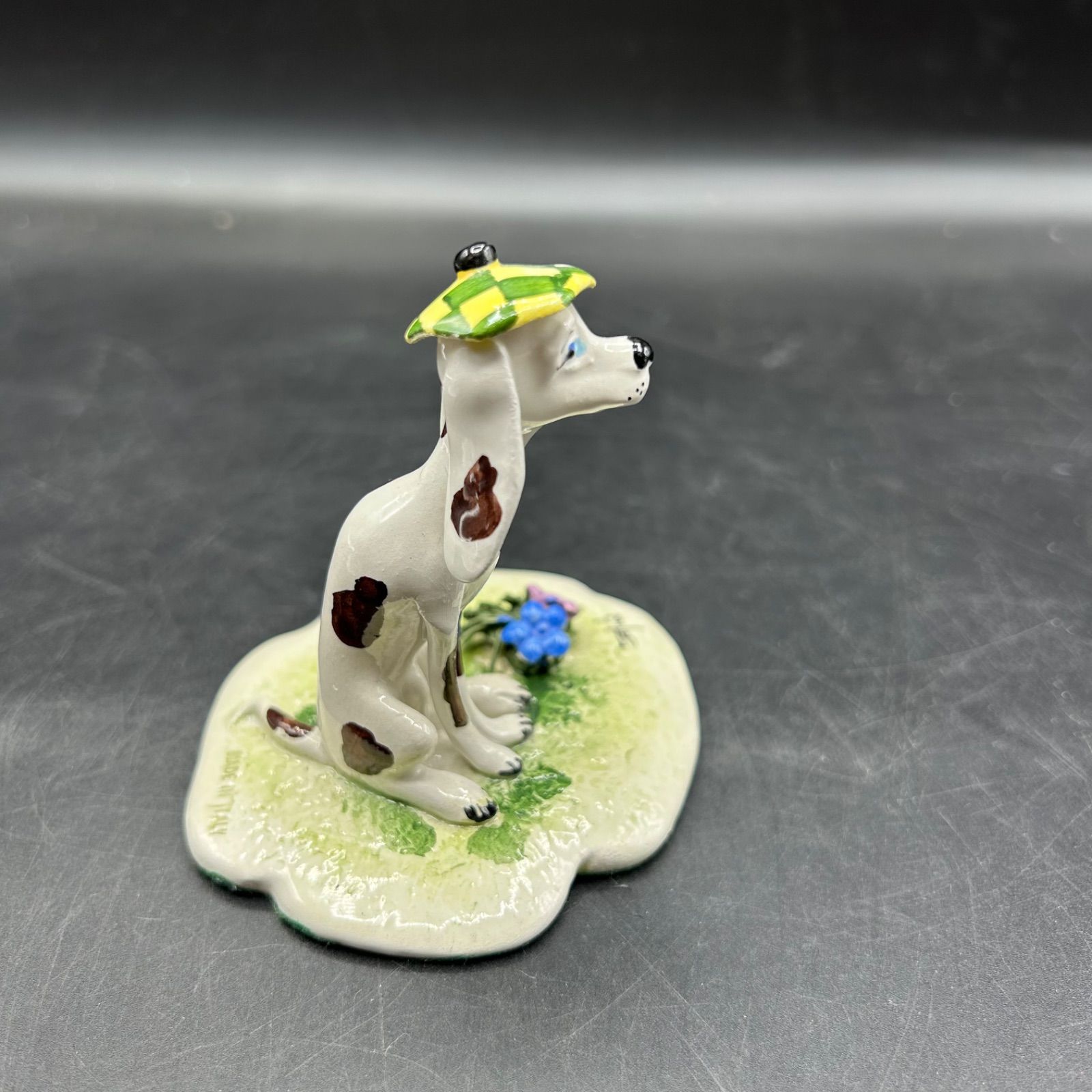 M》2個セット イタリア Zampiva ザンピバ 猫 犬 置き物 インテリア