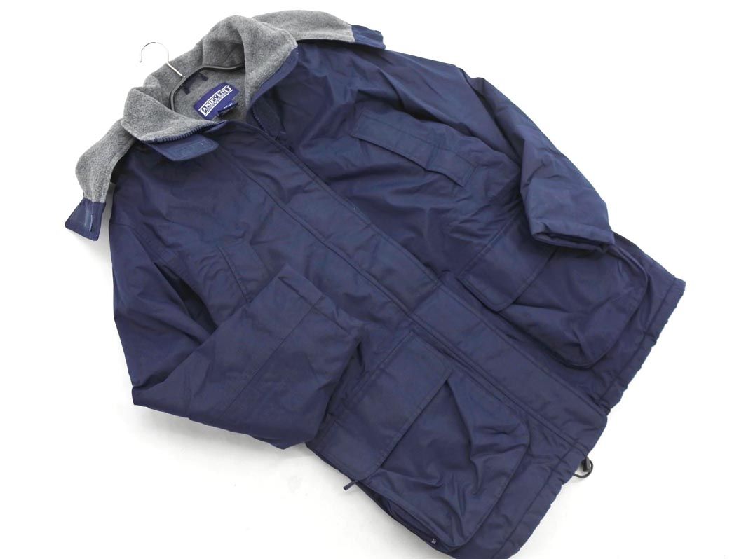 LANDS' END ランズエンド GORE TEX 裏フリース ナイロン ジャケット sizeS/茶  メンズ