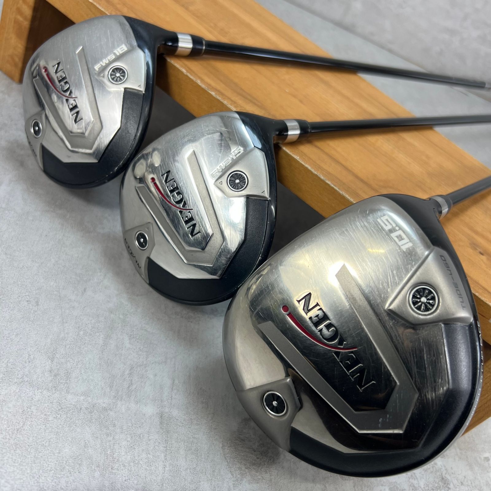 ネクスジェン 2014年 メンズゴルフ ウッドセット 3本 右利き用
