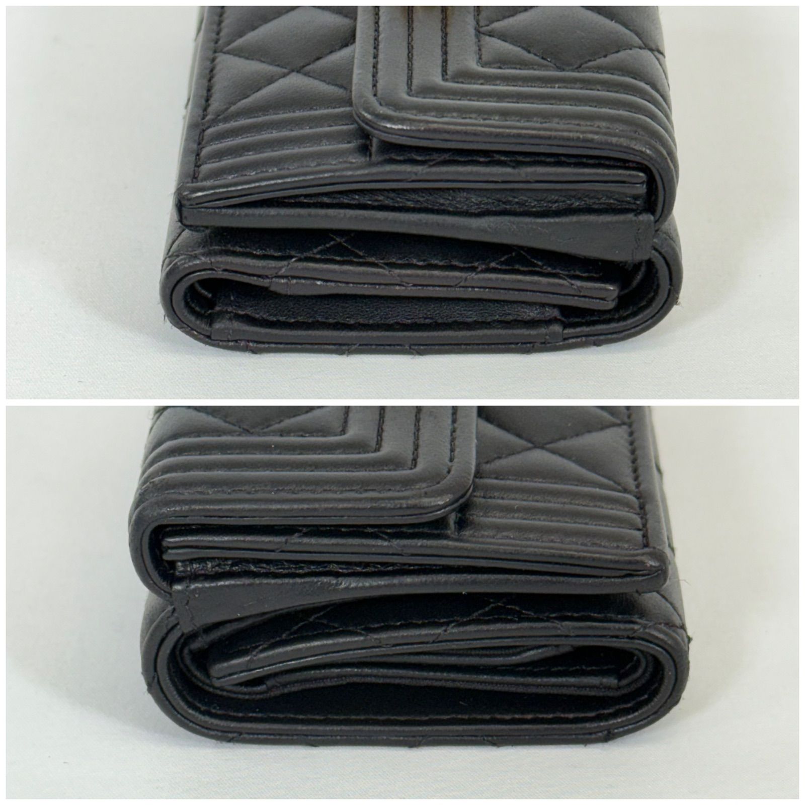 人気・美品】CHANEL シャネル ラムスキン ボーイシャネル ココマーク