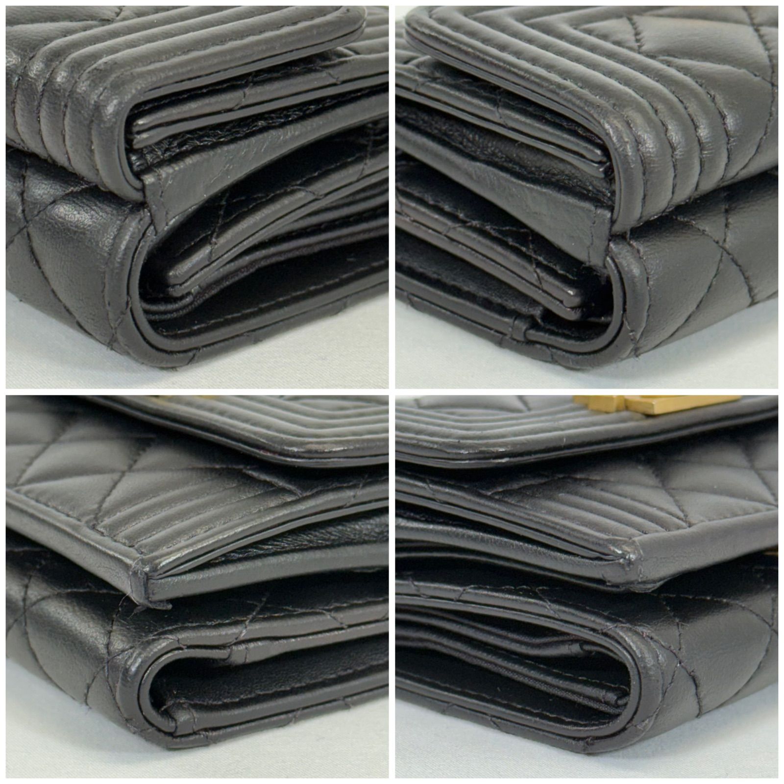 人気・美品】CHANEL シャネル ラムスキン ボーイシャネル ココマーク