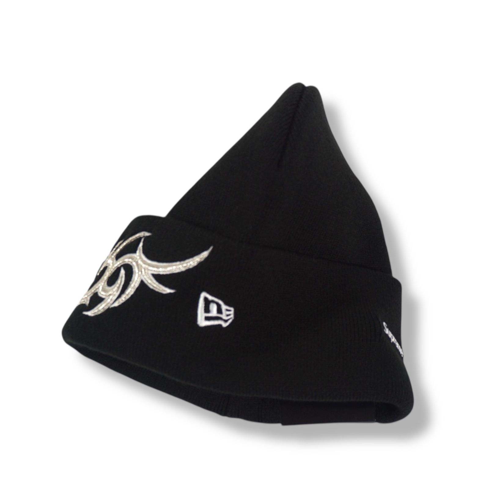Supreme × New Era® Tribal S Logo Beanie Black / シュプリーム