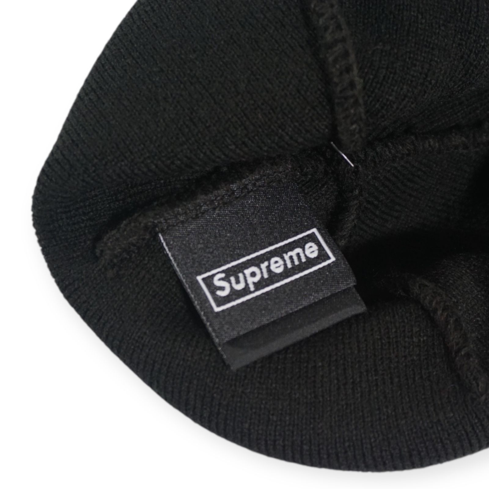 Supreme × New Era® Tribal S Logo Beanie Black / シュプリーム