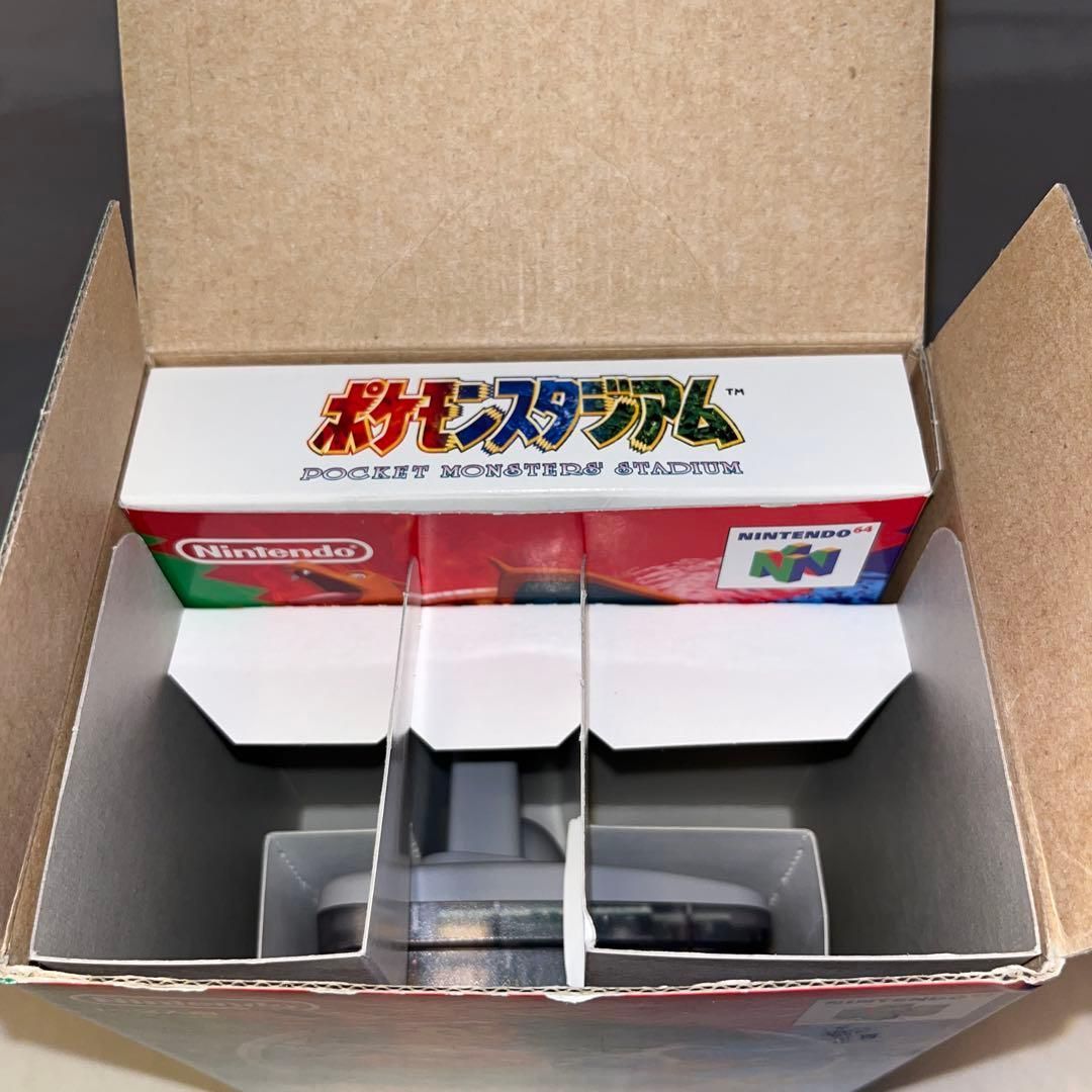 希少　ポケモン　N64コレクション　ポケモンスタジアム　本体 希少】ポケモンスタジアム 64GBパック付き ☆ニンテンドー64