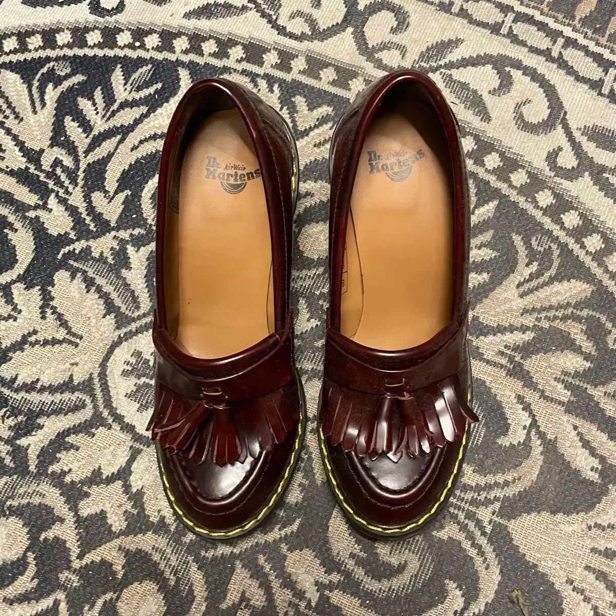 DR. MARTENS ローマ バーガンディ 靴 220 【公式通販】