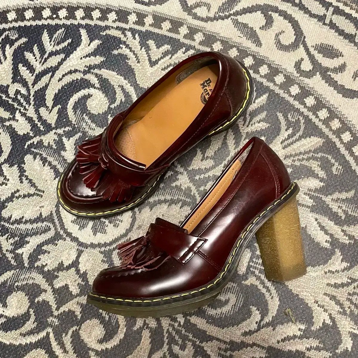 DR. MARTENS ローマ バーガンディ 靴 220 【公式通販】