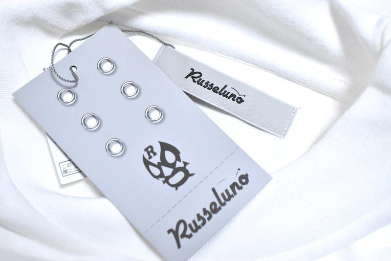 新品 ラッセルノ ゴルフ インディーズ プリント モックネック L/S