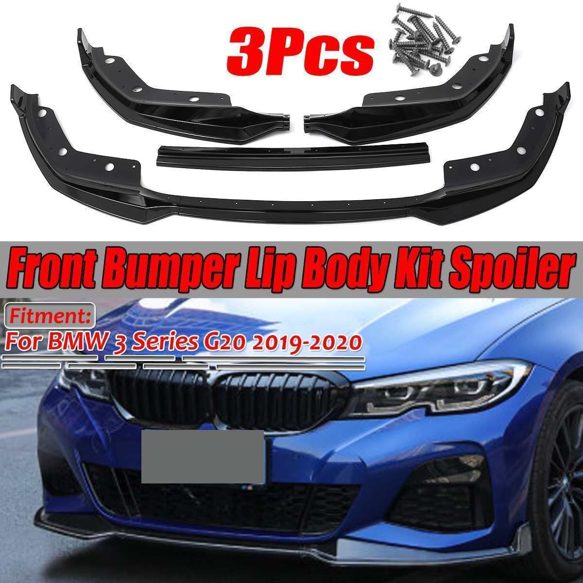 送料無料 F30 F35対応 スポーツタイプ フロントリップ スポイラー カーボン調/艶消し黒/ピアノブラック 外装 エアロパーツ ドレスアップCYB