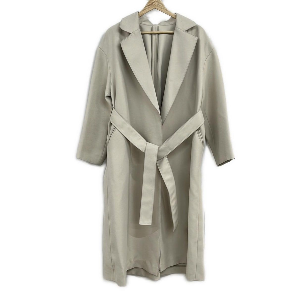 NOBLE(ノーブル) コート サイズ38 M レディース - グレーベージュ 長袖