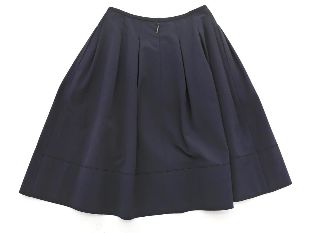 Rene ルネ タック スカート size34/濃紺 □□◎レディース - メルカリ