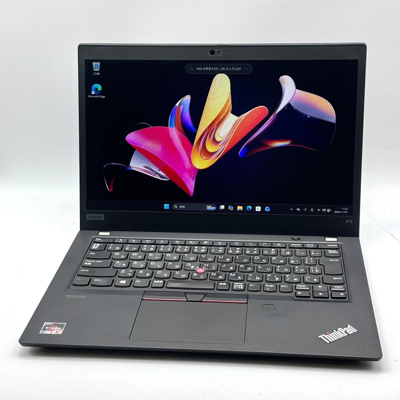 バッテリー80％以上！】Lenovo ThinkPad X13 Gen1 Ryzen 5 PRO 4650U 