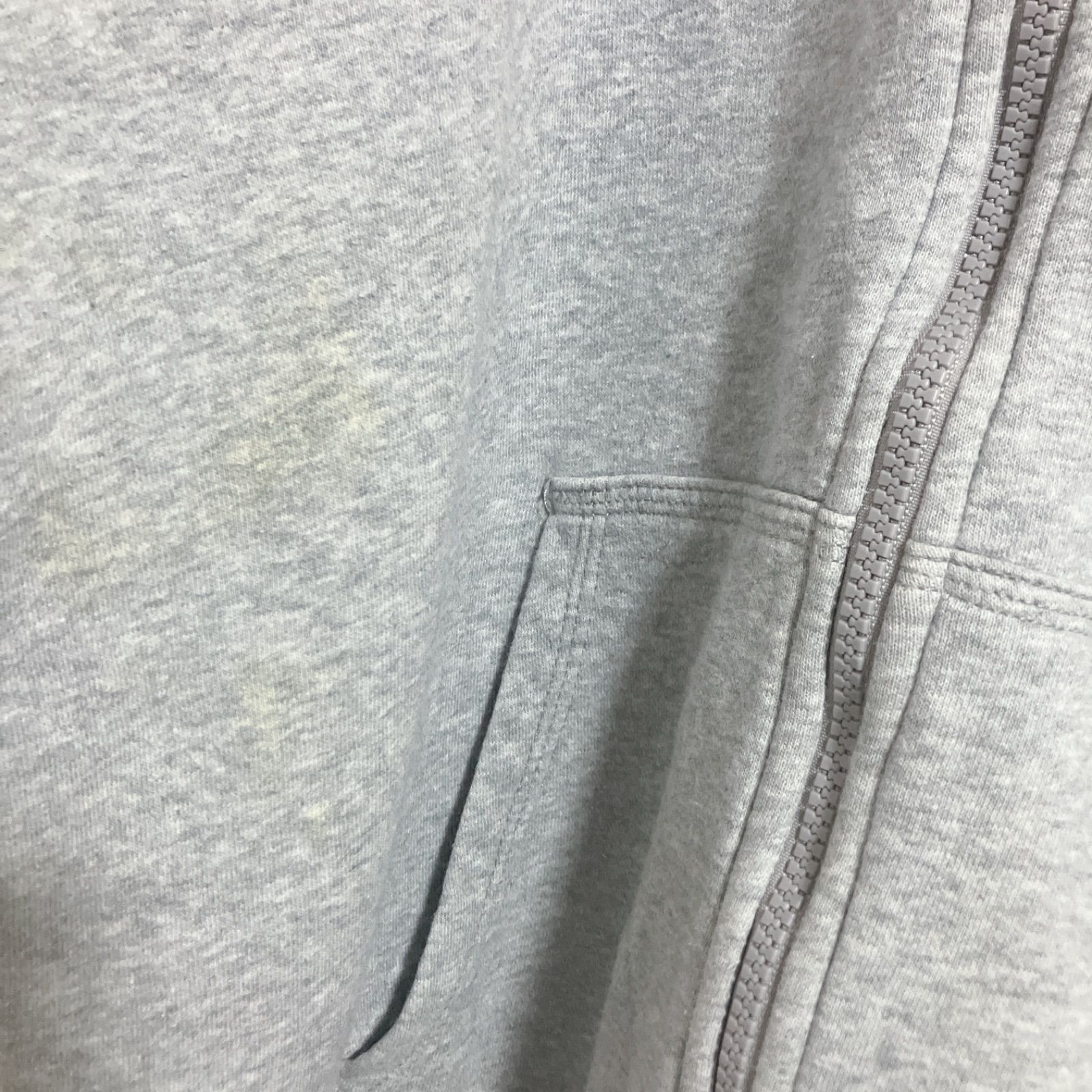 ロゴ刺繍】00s NIKE ナイキ フルジップパーカー グレー L - メルカリ