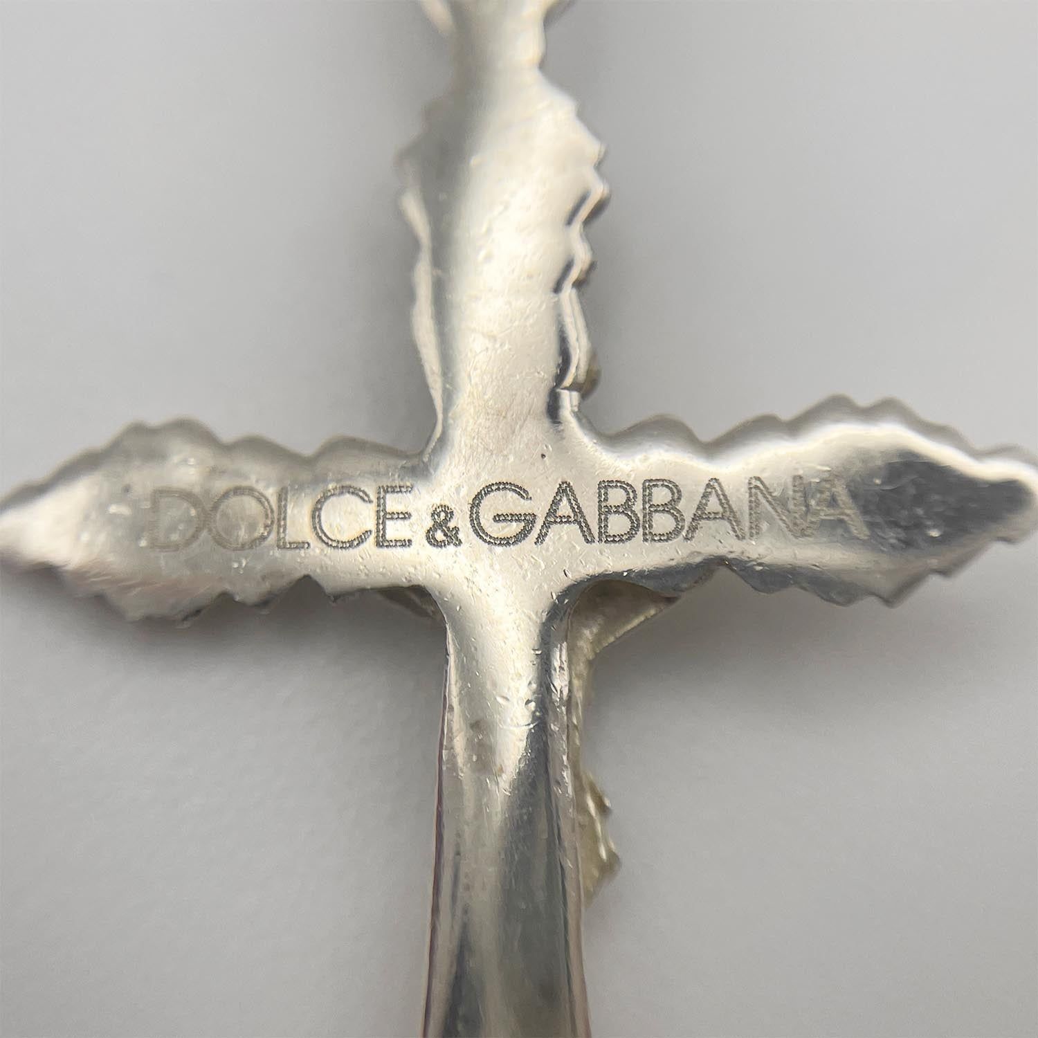 DOLCE&GABBANA ドルチェ＆ガッバーナ ネックレス ロザリオ 十字架