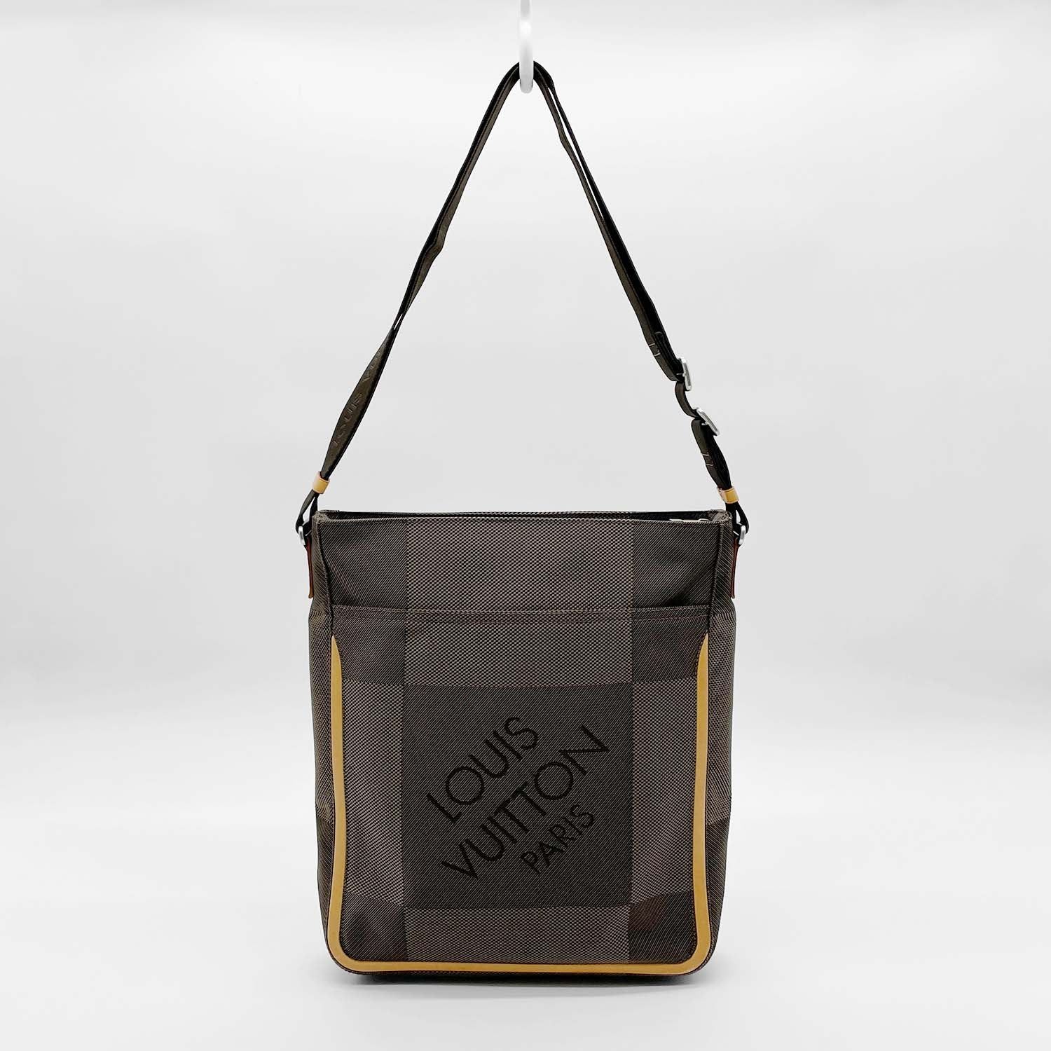 o94【美品】ルイヴィトン　ダミエ　ジェアン　コンパニョン　ショルダーバッグ. LOUIS VUITTON ルイヴィトン ダミエ ジェアン コンパニョン ブラック