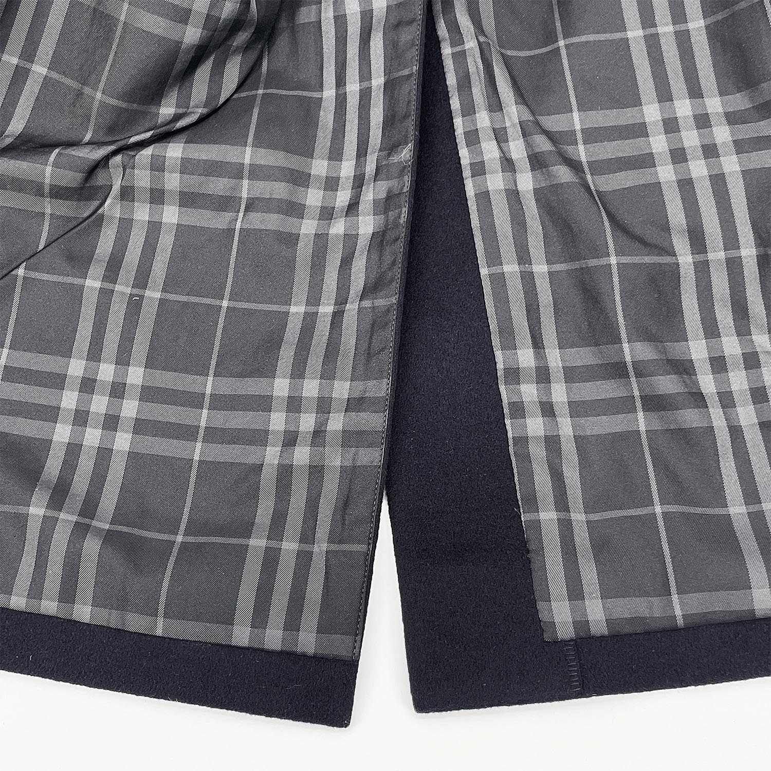 BURBERRY LONDON バーバリー 90-165-4 ウールコート アンゴラ カシミヤ