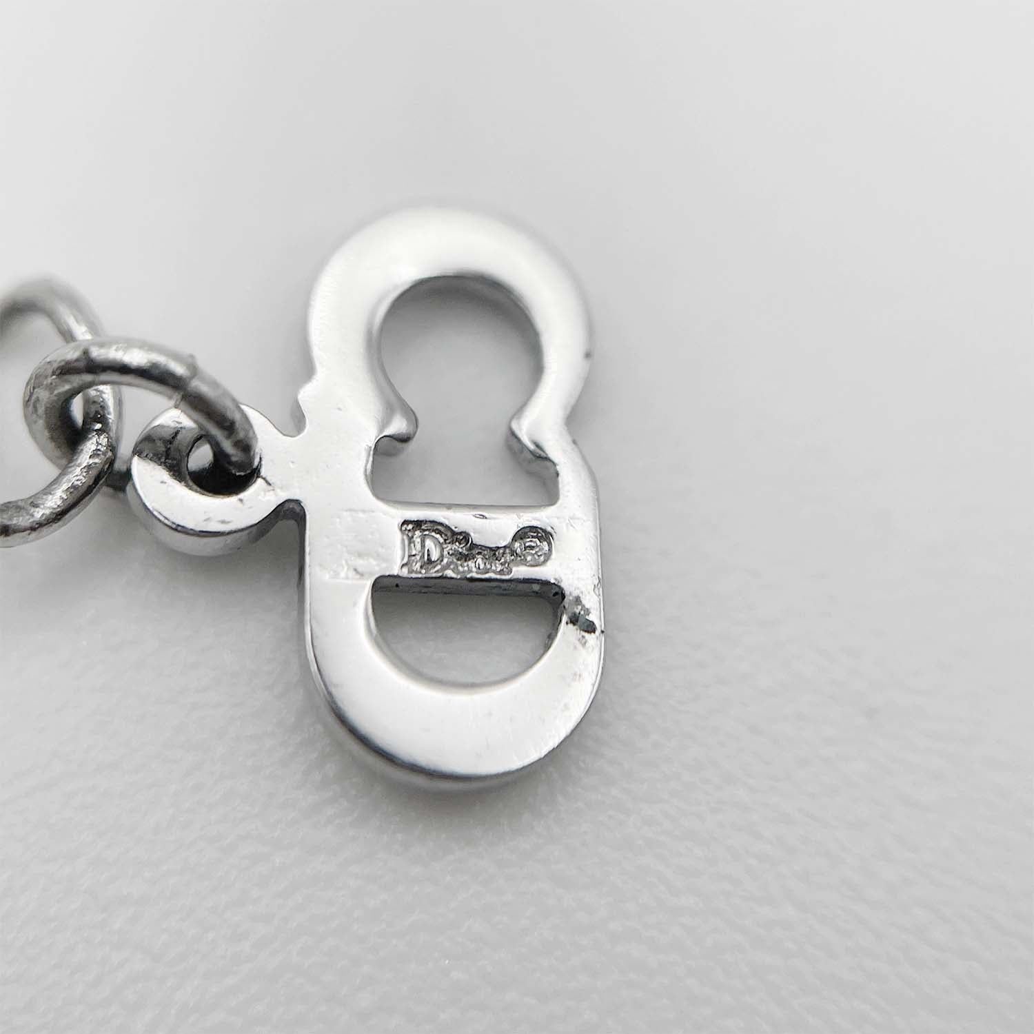 Dior（ディオール）CD キューブ ネックレス シルバー クリスチャン・ディオール Christian Dior キューブネックレス