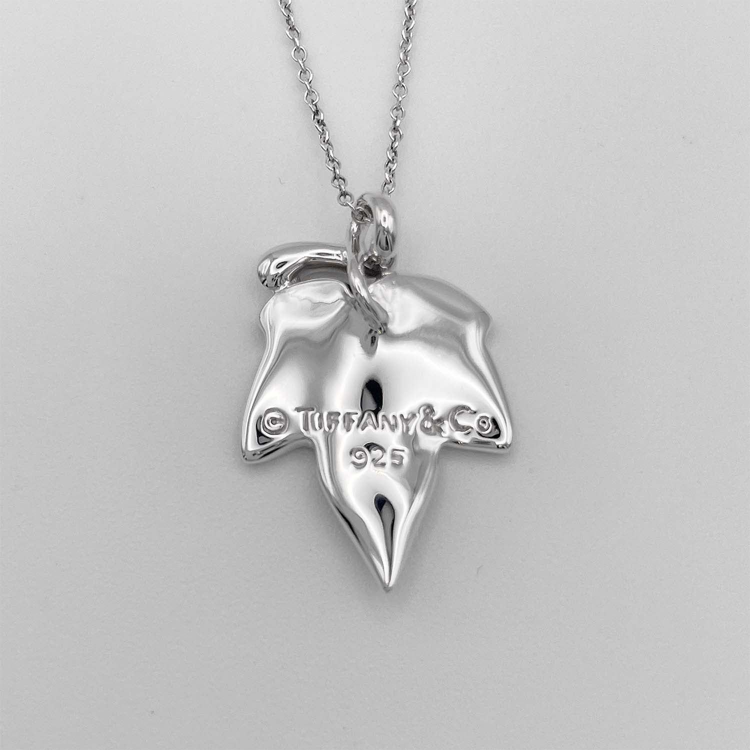 Tiffany&Co. ティファニー リーフ ネックレス ペンダント ヴィンテージ
