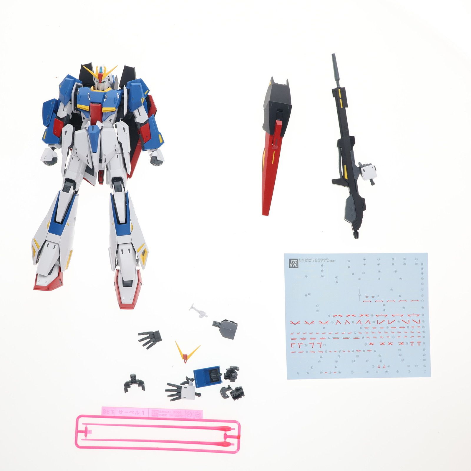 再販) MG 1/100 ゼータガンダム Ver.Ka 機動戦士Zガンダム プラモデル