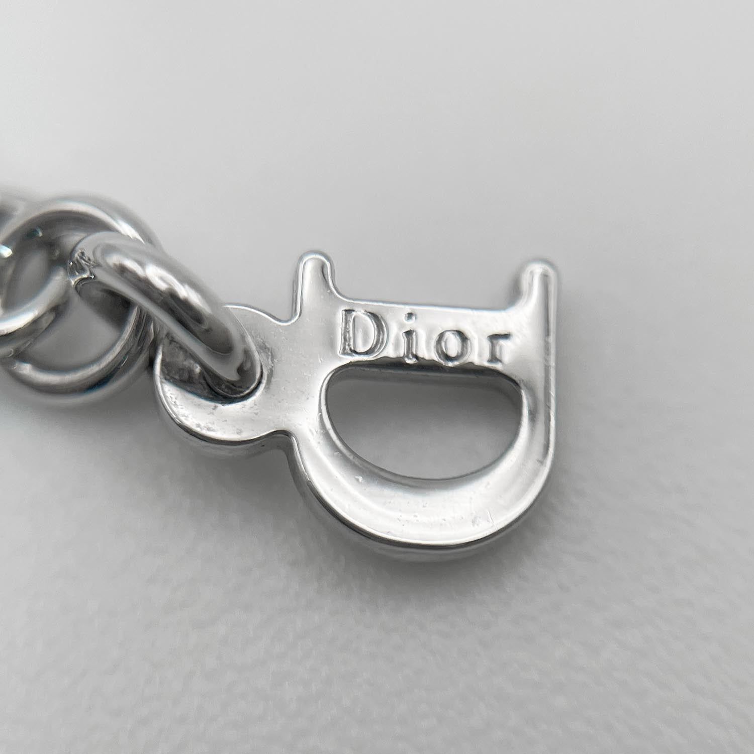 Dior ディオール ネックレス ハートロック キー ロゴ ペンダント