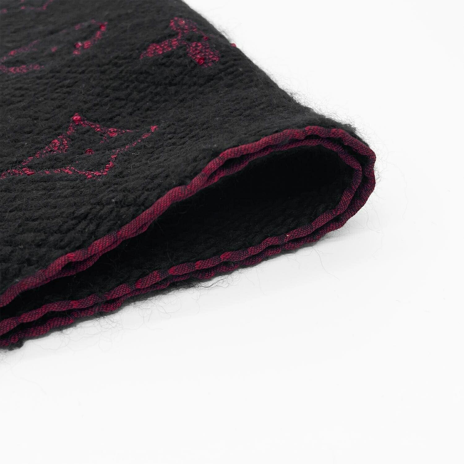 LOUIS VUITTON ルイヴィトン マフラー エシャルプ ロゴマニア