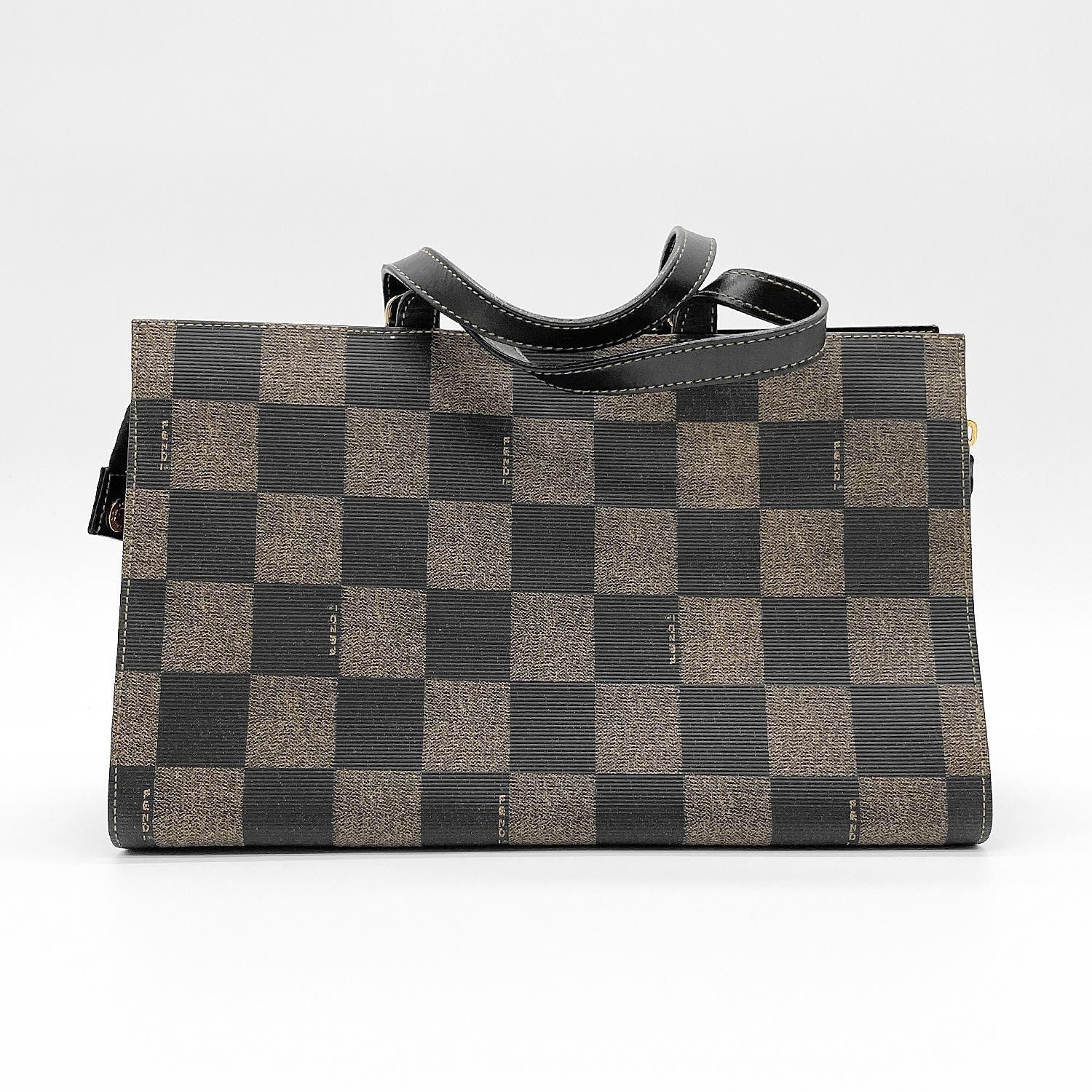 【美品】フェンディ 2way キャナイ ショルダーバッグ ストライプ スタッズ FENDI - 【美品】フェンディ 2way キャナイ ショルダーバッグ