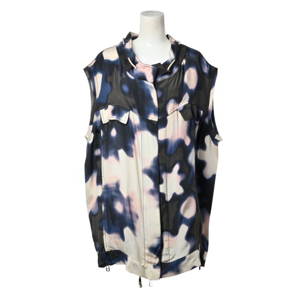 3.1 Phillip Lim プリント シルク オーバーベスト 3.1 Lim Phillip Top | プリント シルク オーバーベスト in Multi