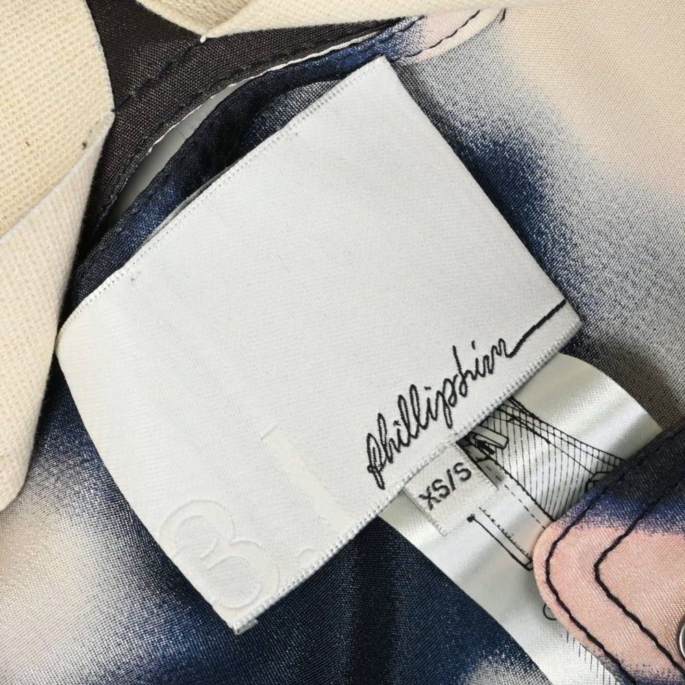 3.1 Lim Phillip Top | プリント シルク オーバーベスト in Multi