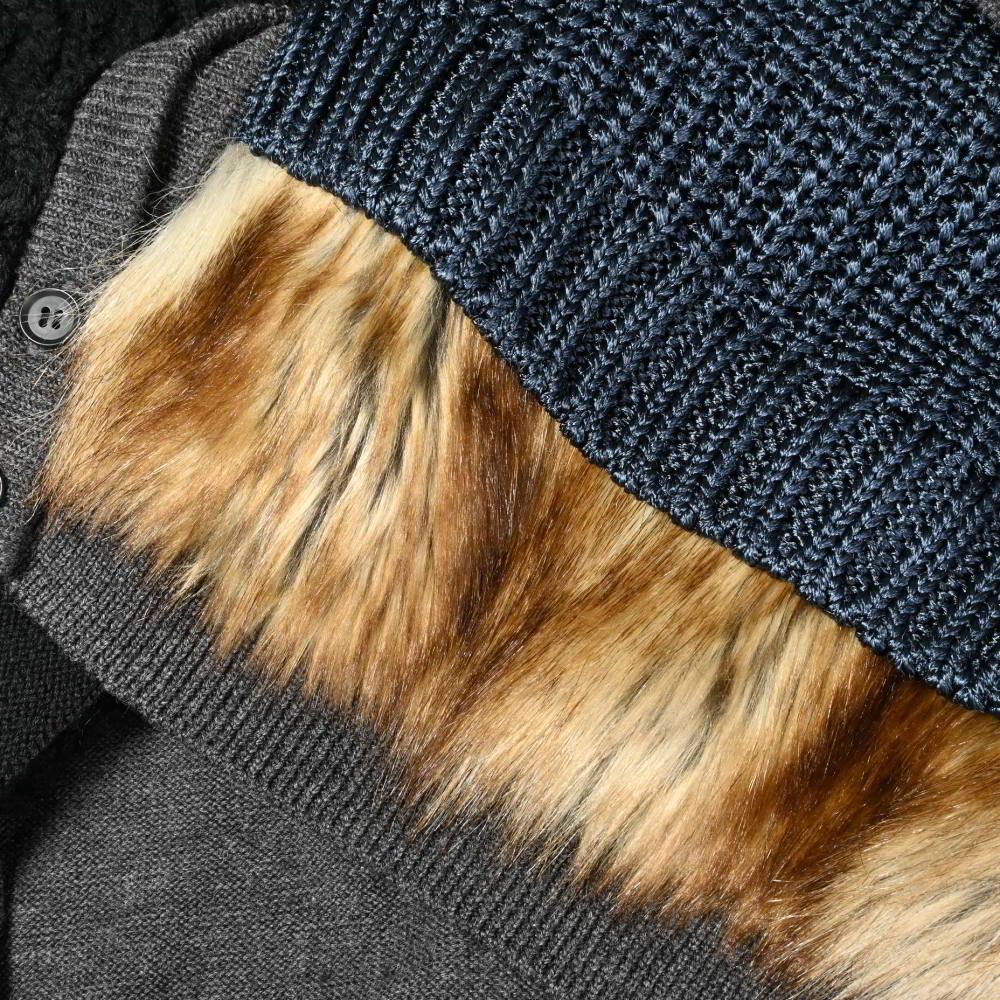 kolor ミックスパーツ ドッキング ニットカーディガン - メルカリ