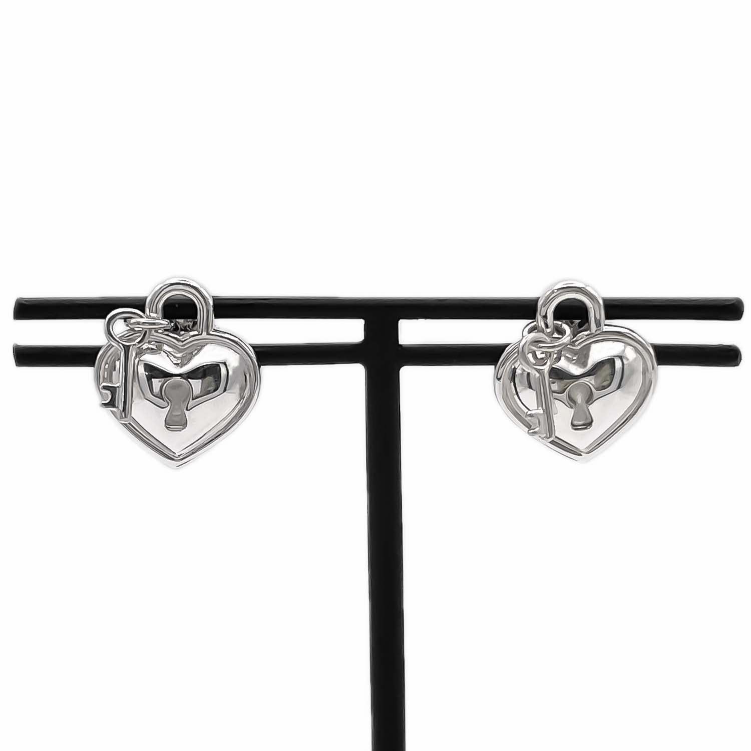 ティファニー ハートロック ピアス シルバー925 TIFFANY&Co. ティファニー イヤリング ハート ロック キー シルバー925