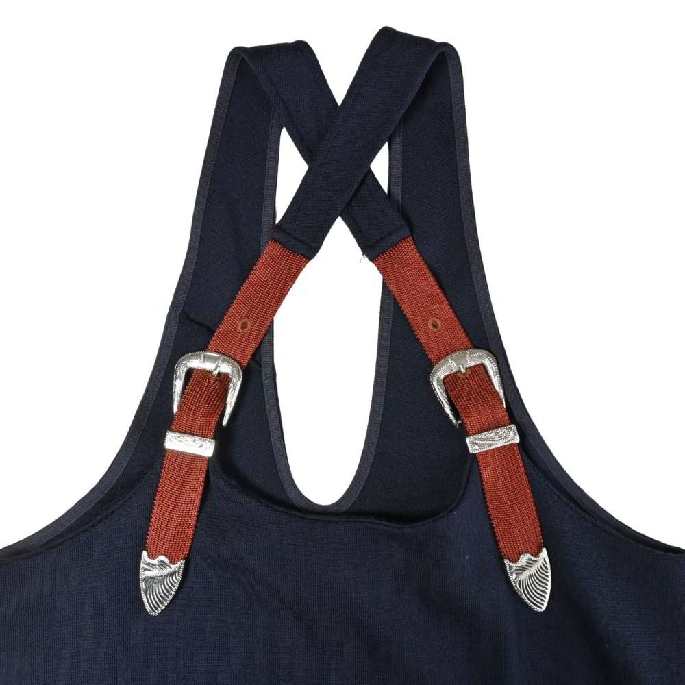 TOGA メタルバックル ニット ワンピース - メルカリ