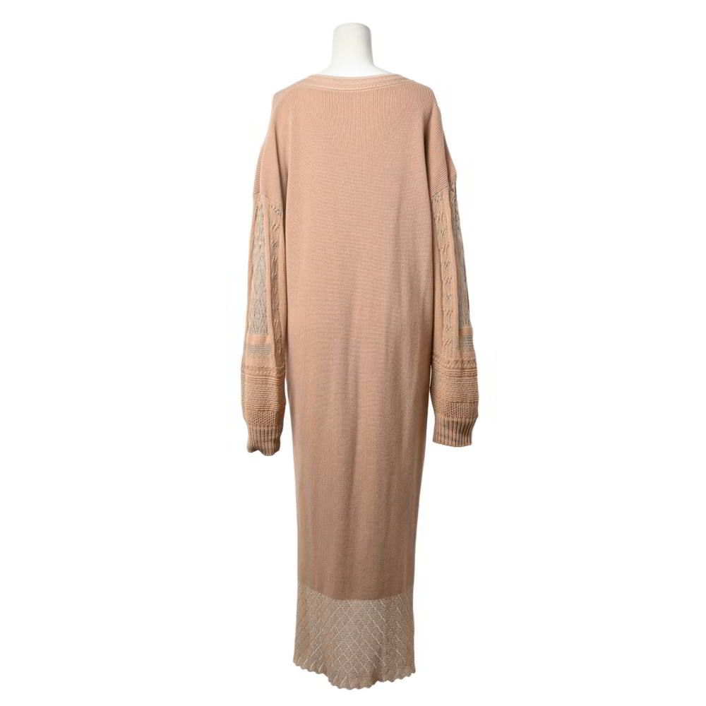 人気‼︎ mame ニットワンピース Mame キンモクセイ ニットワンピ 2025