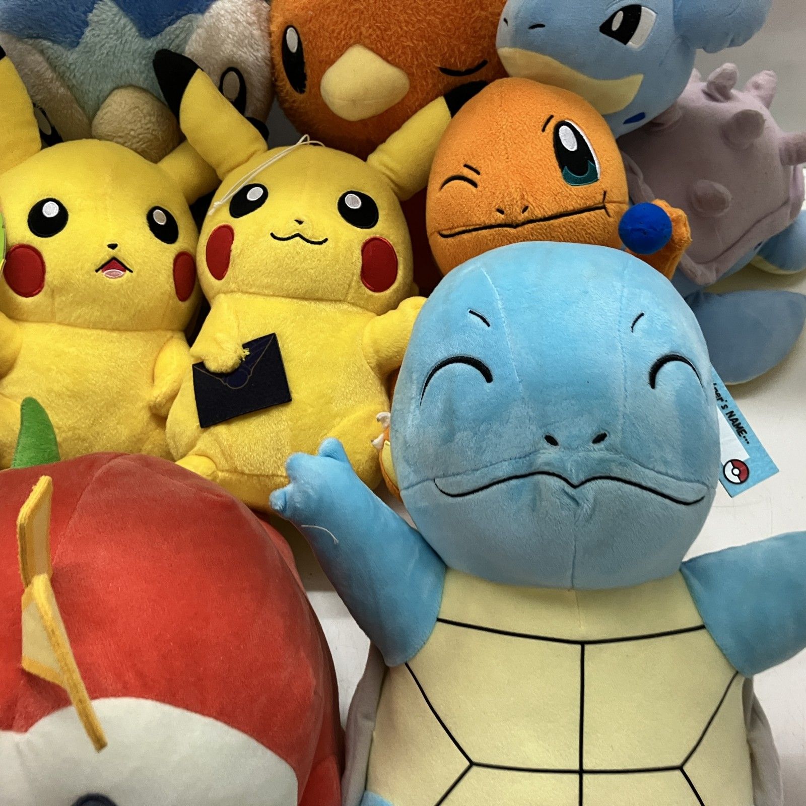 ◇ 【ジャンク品】 16点 まとめ商品 ポケモンぬいぐるみ ① ピカチュウ