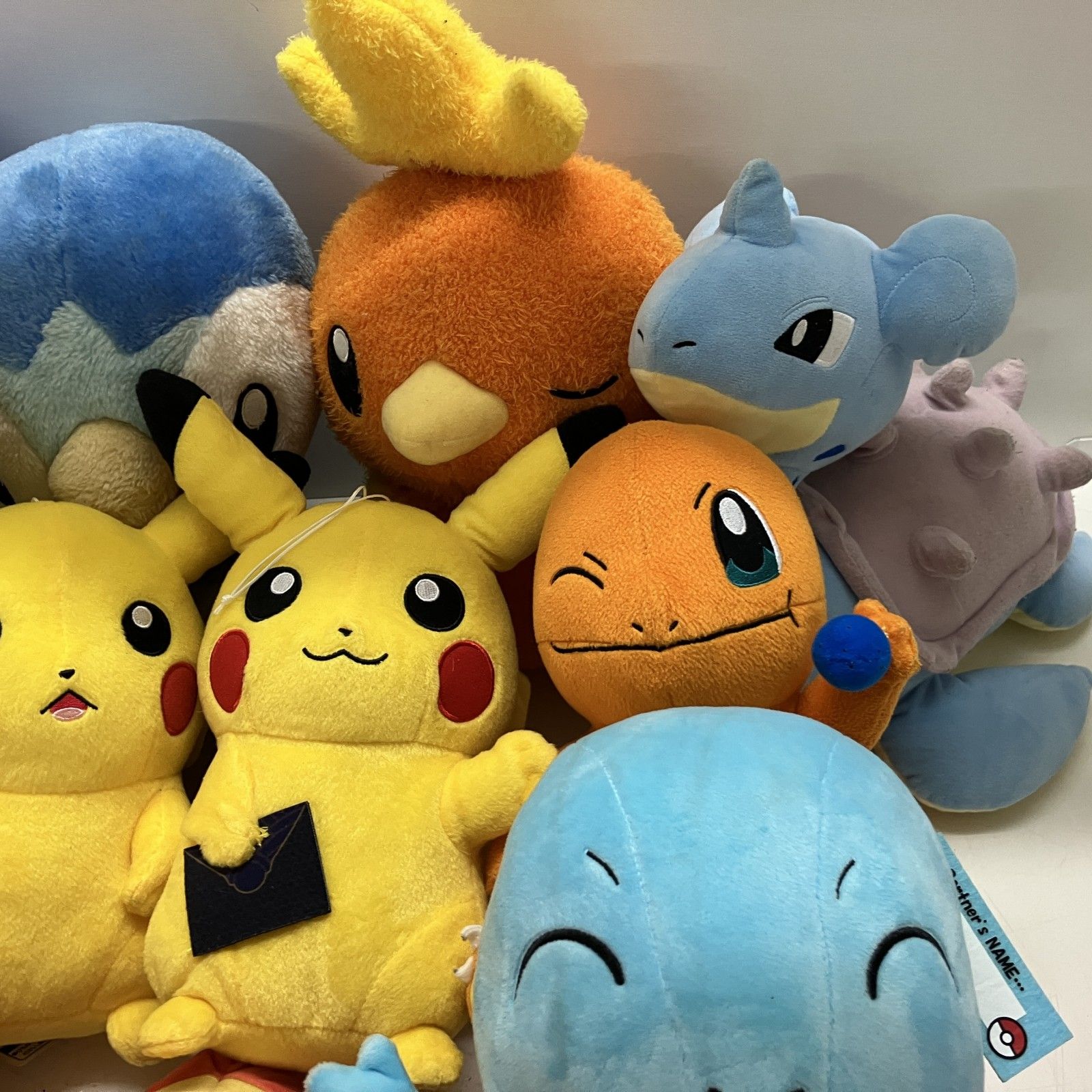 ◇ 【ジャンク品】 16点 まとめ商品 ポケモンぬいぐるみ ① ピカチュウ