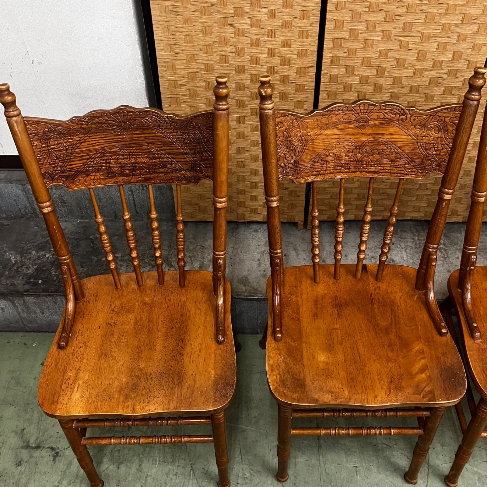 ○【値下げ交渉可能】アジアンチェア ウィンザーチェア アンティーク