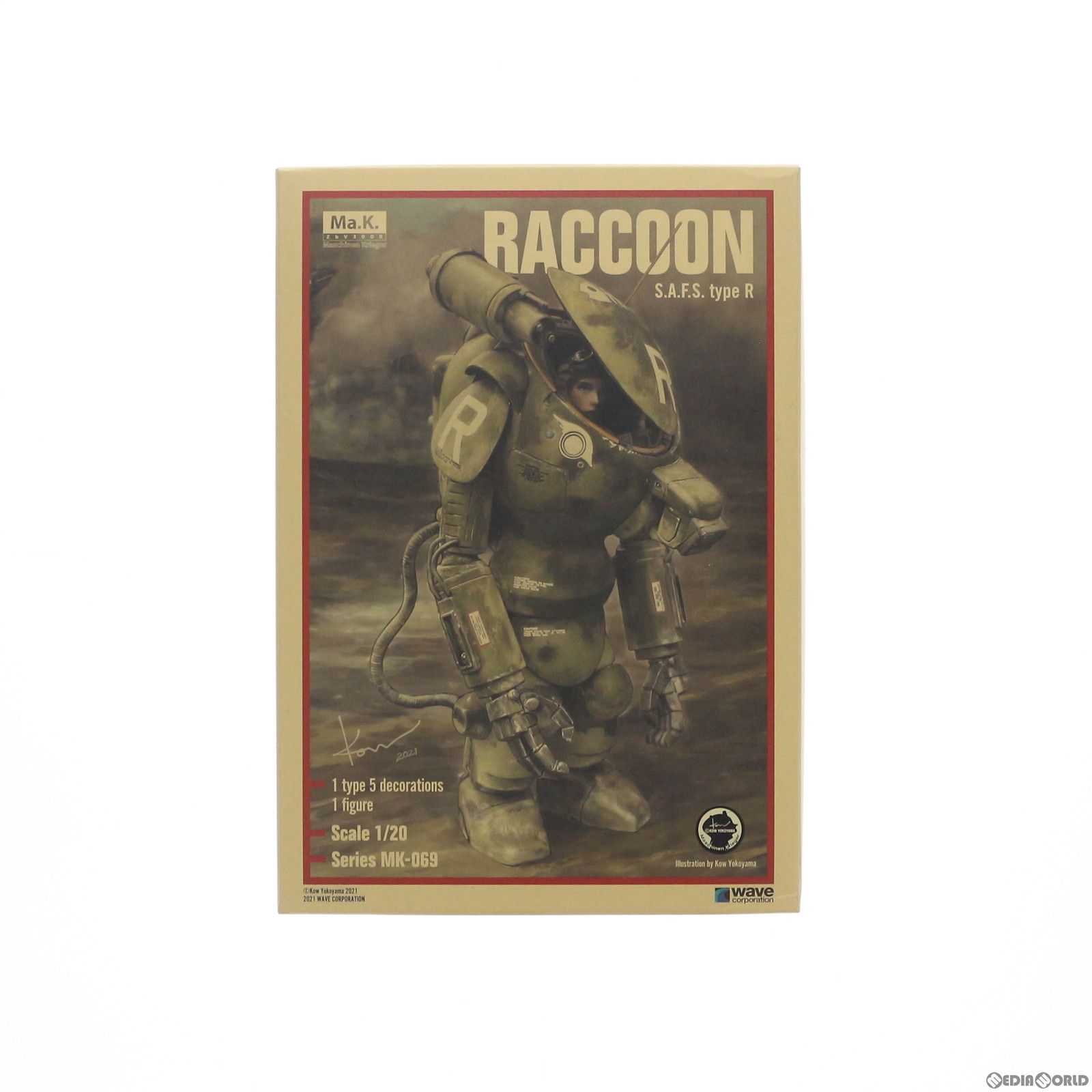 S.A.F.S. R type ラクーン 1⁄20 マシーネンクリーガー | WAVE プラモデル 鉄道模型 RACCOON Ma.K. プラモデル|ホビーサーチ ウェーブ ラクーン『マシーネンクリーガー』 S.A.F.S