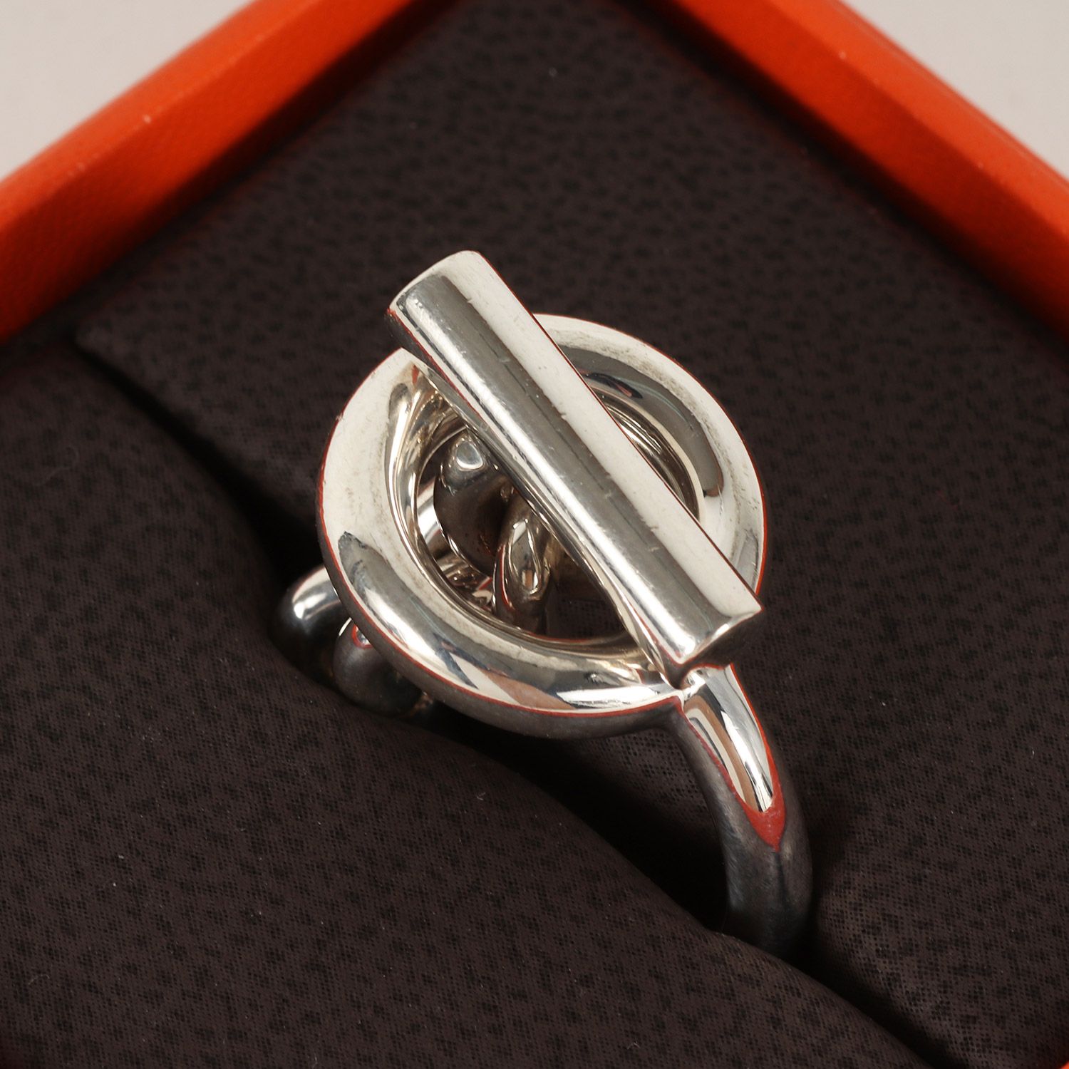 HERMES クラルテ　リング　54(14号相当) HERMES クラルテ リング 54(14号相当) HERMES クラルテ リング 54(14号