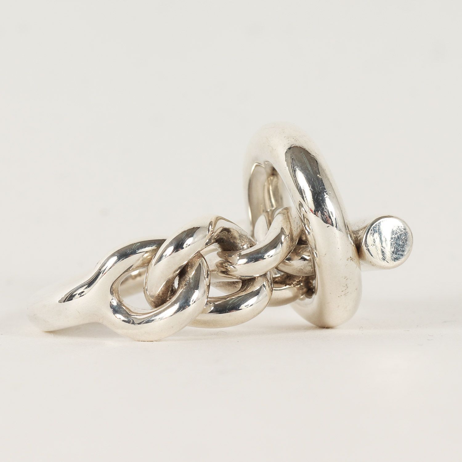 HERMES エルメス リング サイズ:54(14号) | SV925 クロワゼット GM